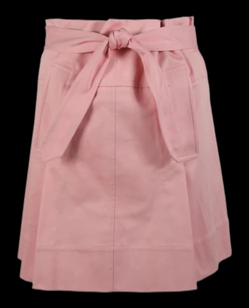 Ferragamo Belted Mini Skirt Pink