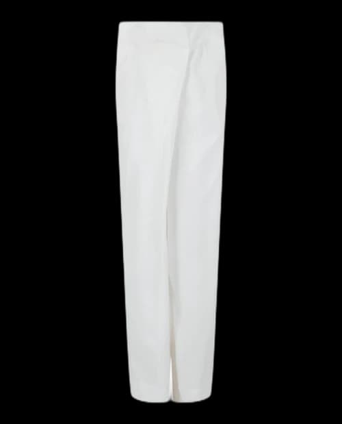 Ferragamo Paperbag Waist Trousers White