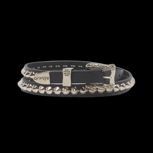 Enfants Riches Déprimés Classic Studded Belt 'Black/Silver'