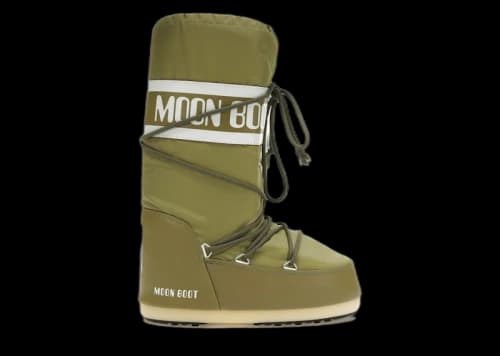Moon Boot Icon Nylon Boot Khaki