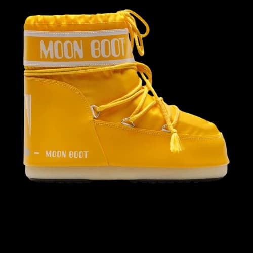 Moon Boot Icon Nylon Low Boot Yellow