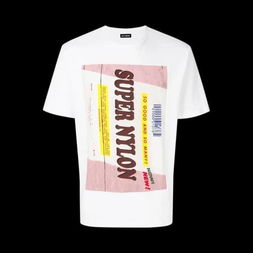 Raf Simons Super Nylon T-Shirt 'White'