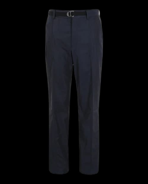 Ferragamo Athletic Silk Track Pants Blue