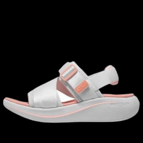 Skechers Max Cushioning Essential Sandal 'Grey Pink' (Women's)