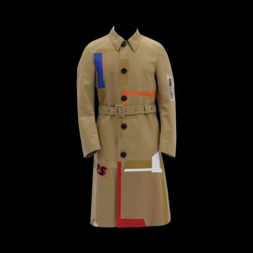 Pre-Owned Raf Simons x Sterling Ruby Trench Coat In Camel