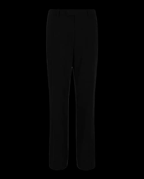 Ferragamo Mid-Rise Trouser Pants Black