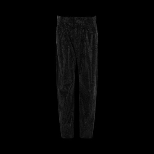 Ferragamo Crystal Embellished Pants 'Black'