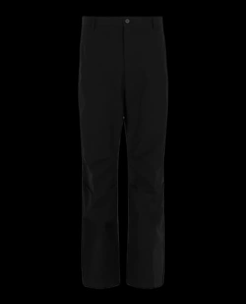 Ferragamo Cotton-Blend Trousers Black