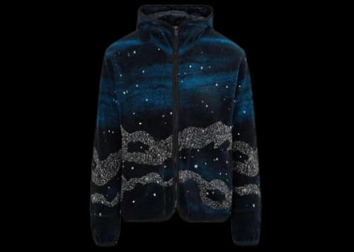 Dior x Peter Doig Fleece Jacket Black