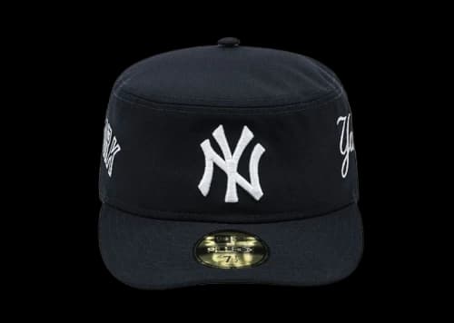 New Era MLB New York Yankees Pillbox Fitted Cap Navy