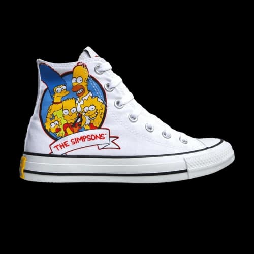 The Simpsons x Converse Chuck Taylor All Star High '25th Anniversary - Family Portrait'