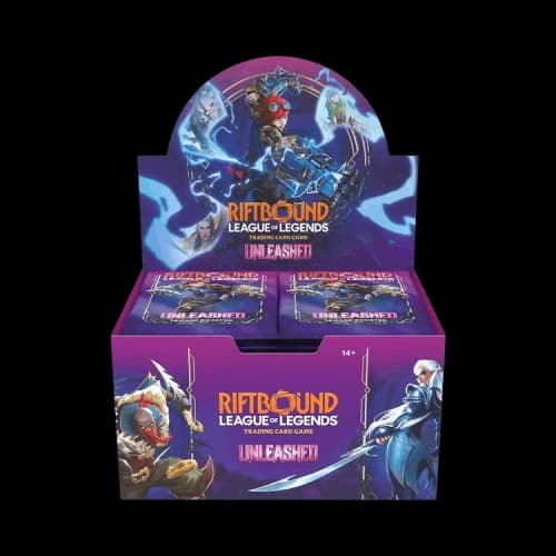 Riot Games Riftbound League of Legends Unleased Booster Display