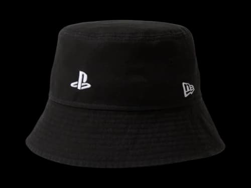 New Era x Playstation Bucket Hat Black
