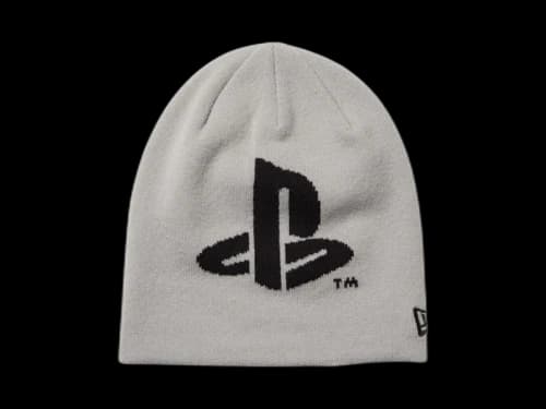 New Era x Playstation Basic Beanie Gray