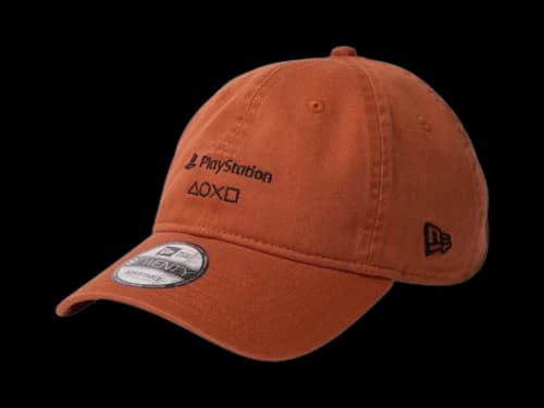 New Era x Playstation 9Twenty Lockup Cap Last Orange