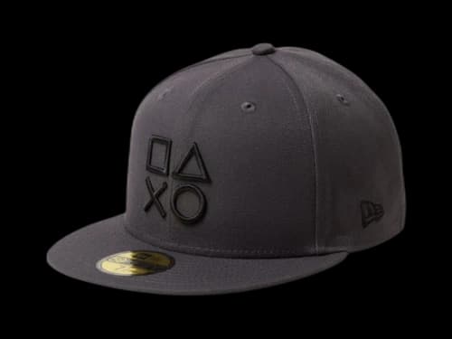 New Era x Playstation 59Fifty Playstation Shapes Logo Cap Dark Graphite