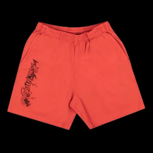 Psychworld Flame Logo Shorts 'Red'