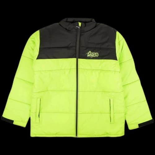 Psychworld Logo Puffer 'Lime'
