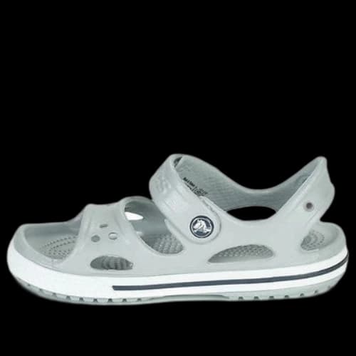 (GS) Crocs Crocband II Sandals 'Light Grey'
