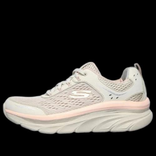 Skechers Relaxed Fit D'lux Walker Low Top Cream (Women's)