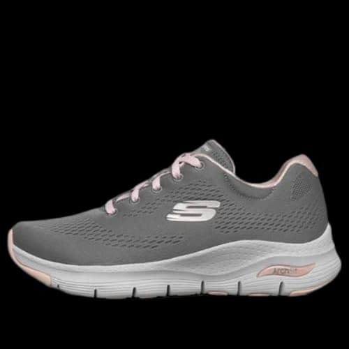 Skechers Arch Fit Sports Shoes Gray/Pink (Women's)