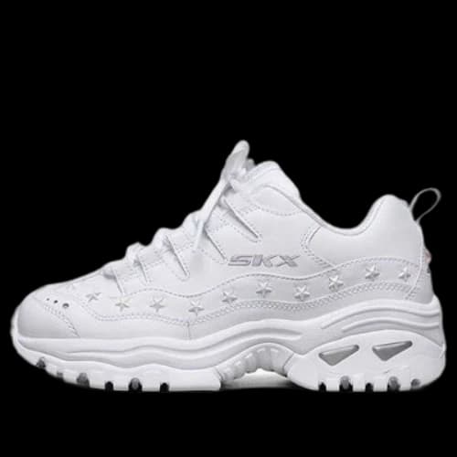 Skechers Energy White/Gray (Women's)