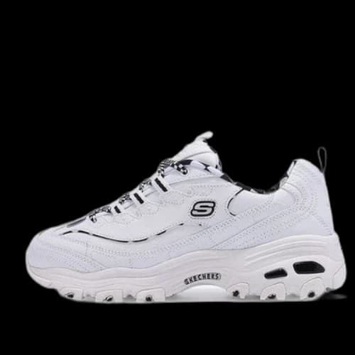 Skechers D'Lites 1.0 low Shoes GS White (Women's)