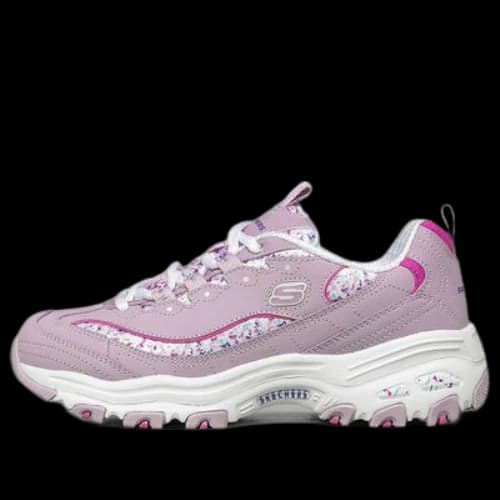 Skechers D'Lites Dad Shoes Red (Women's)
