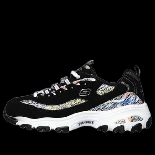 Skechers D'Lites Smooth Glide 'Black Multi' (Women's)