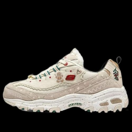 Skechers Dlites Christmas 'Beige Brown' (Women's)