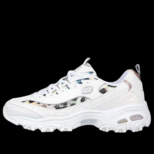 Skechers D'Lites Wild Star 'White' (Women's)