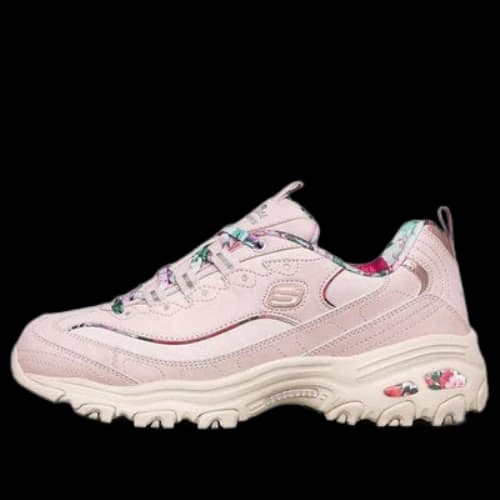 Skechers D'Lites 1.0 Low-Top Running Shoes Pink (Women's)