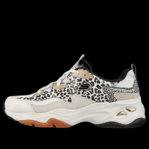 Skechers D'lites 4.0 Natural Habitat Kadn Beyaz Sneakers 'Beige Brown White' (Women's)
