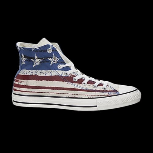 Converse Chuck Taylor Hi US Flag Chili Paste