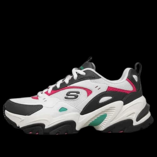 Skechers Stamina V2 Low-Top Running Shoes Pink/White (Women's)