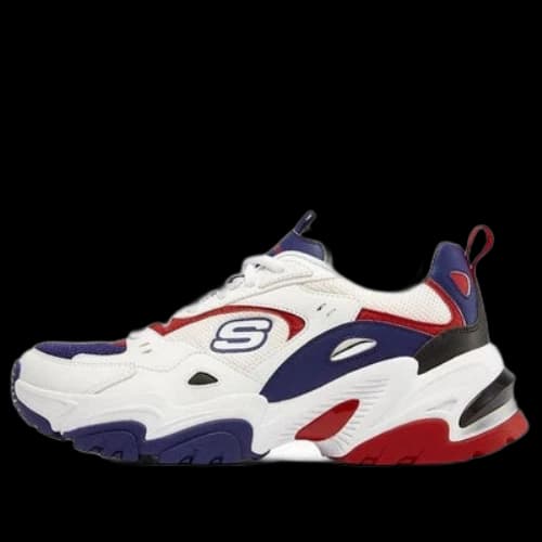 Skechers Stamina V2 'White Navy Blue Red' (Women's)