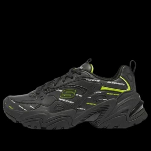 Skechers Stamina V2 'Black White Green' (Women's)