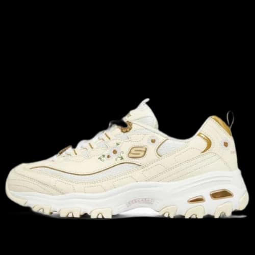 Skechers D'Lites 'Cream White' (Women's)