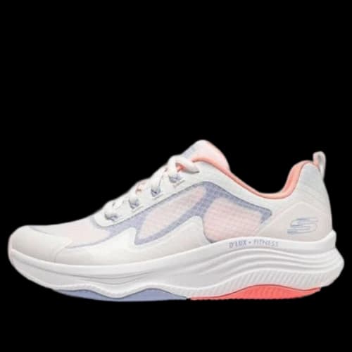 Skechers D'lux Fitness 'White Orange' (Women's)