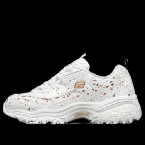 Skechers D'Lites 1.0 'White Gold' (Women's)