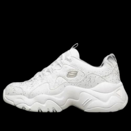 Skechers D Lites 3.0 Running Shoes Silver/White (Women's)