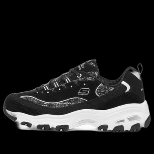 Skechers D'Lites 1.0 'Black White' (Women's)
