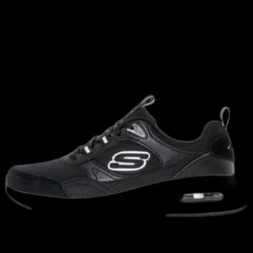Skechers Skech-Air Court 'Black White' (Women's)