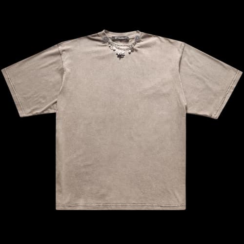 Ottolinger Knitted Classic Logo T-Shirt With Charm 'Brown'