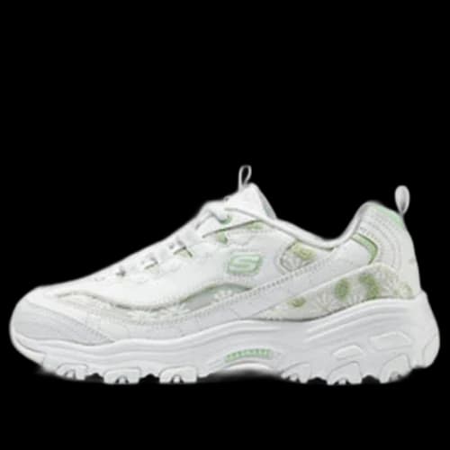 Skechers Women Sport D'Lites 1.0 'White Green' (Women's)
