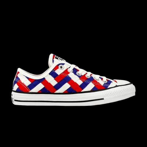 Converse Chuck Taylor All Star Low 'Woven - Clematis Blue Red'