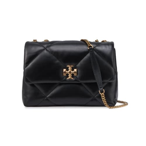 Tory Burch Kira Diamond Quilt Convertible Shoulder Bag Black