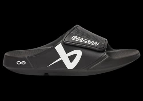 OOFOS OOahh Sport Flex Slide Bauer Black