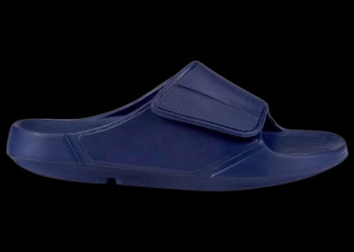 OOFOS OOahh Sport Flex Slide Navy