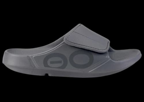 OOFOS OOahh Sport Flex Slide Slate
